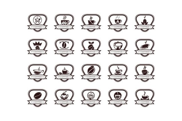 Coffee Vintage Design Template Graphics and Logos