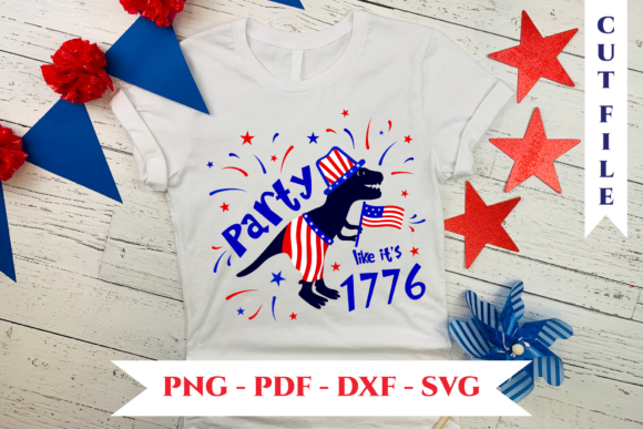Party Like It’s 1776 Graphics and Illustrations