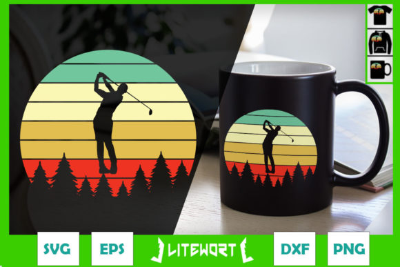 Retro Vintage Disc Golf Frolf Flying Graphics
