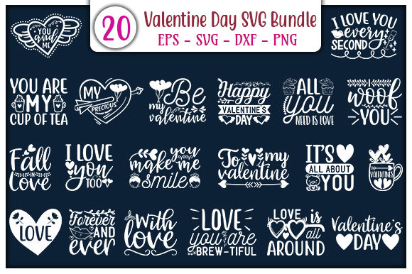 Valentine Day Design Bundle – Graphics & Crafts